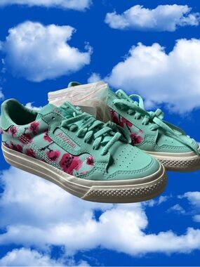 NEW Adidas x AriZona Iced Tea Continental Vulc sneaker Green Tea US Size 4 1/2